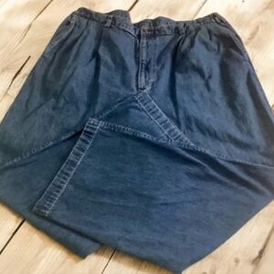 HAGGER Generations jeans blue stretchy part waist 40”x29” cotton 4 pocke…